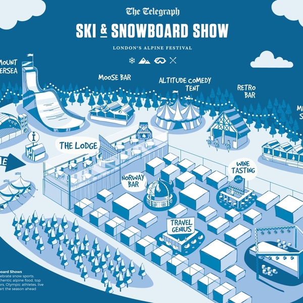 Telegraph Ski and Snowboard show