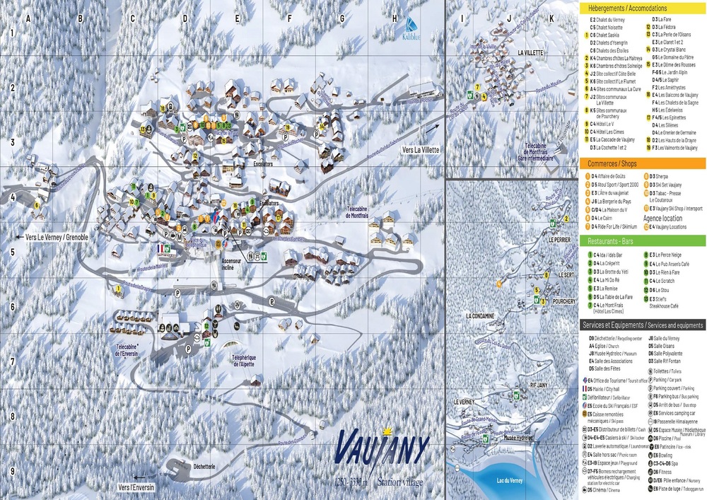 Plan du village 2