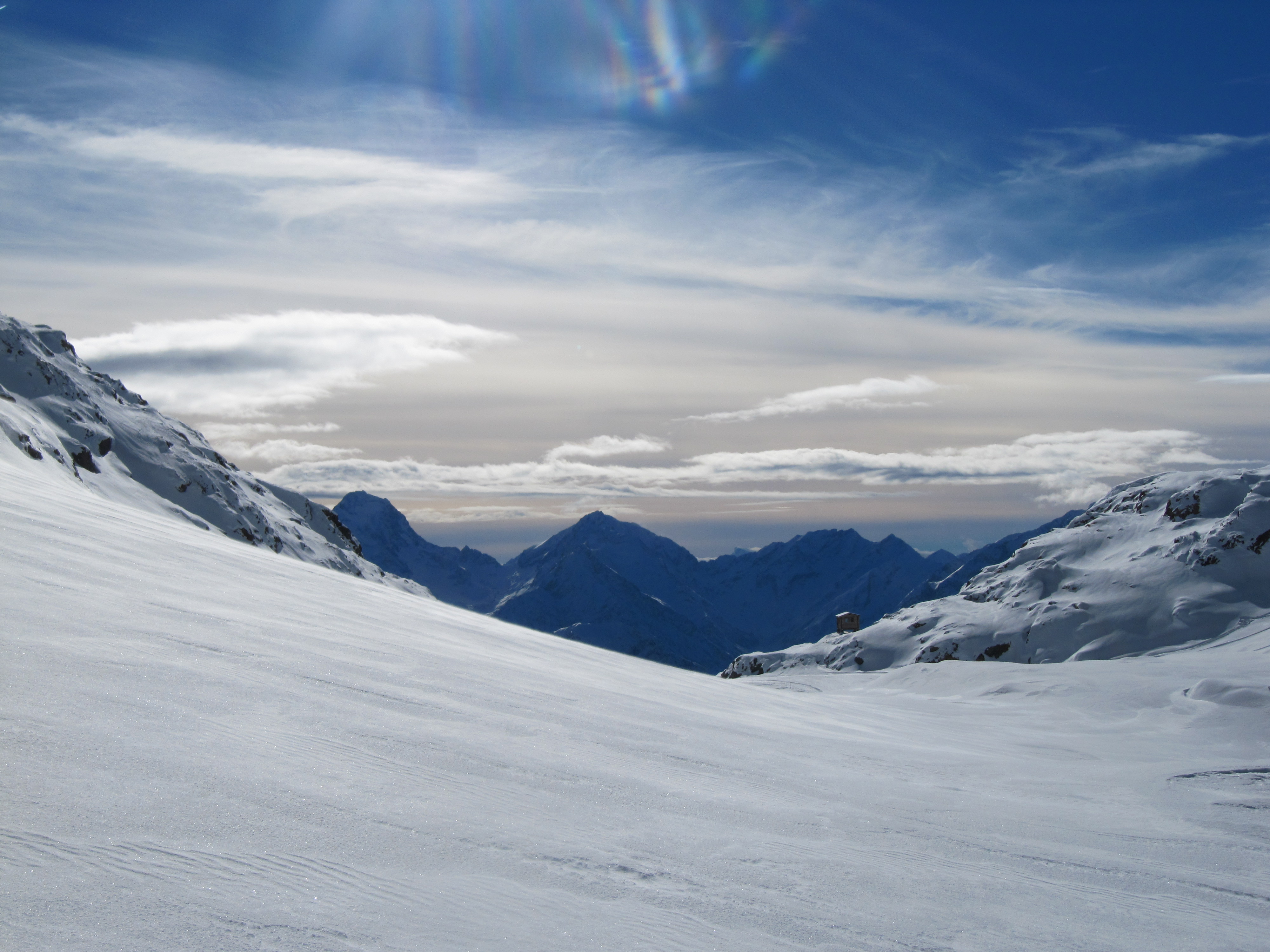 Snowy view