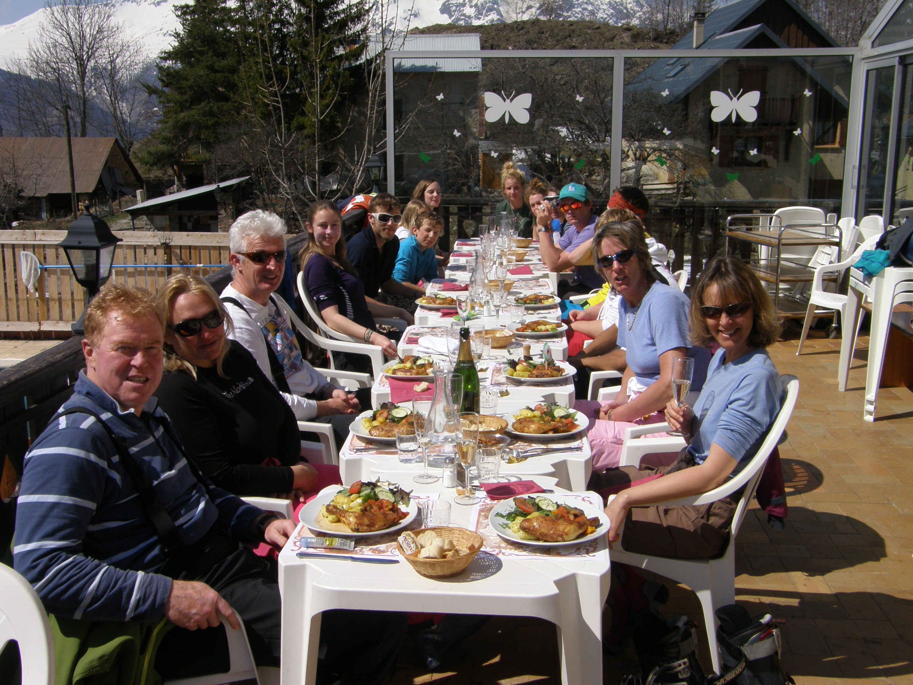 Terrace lunch