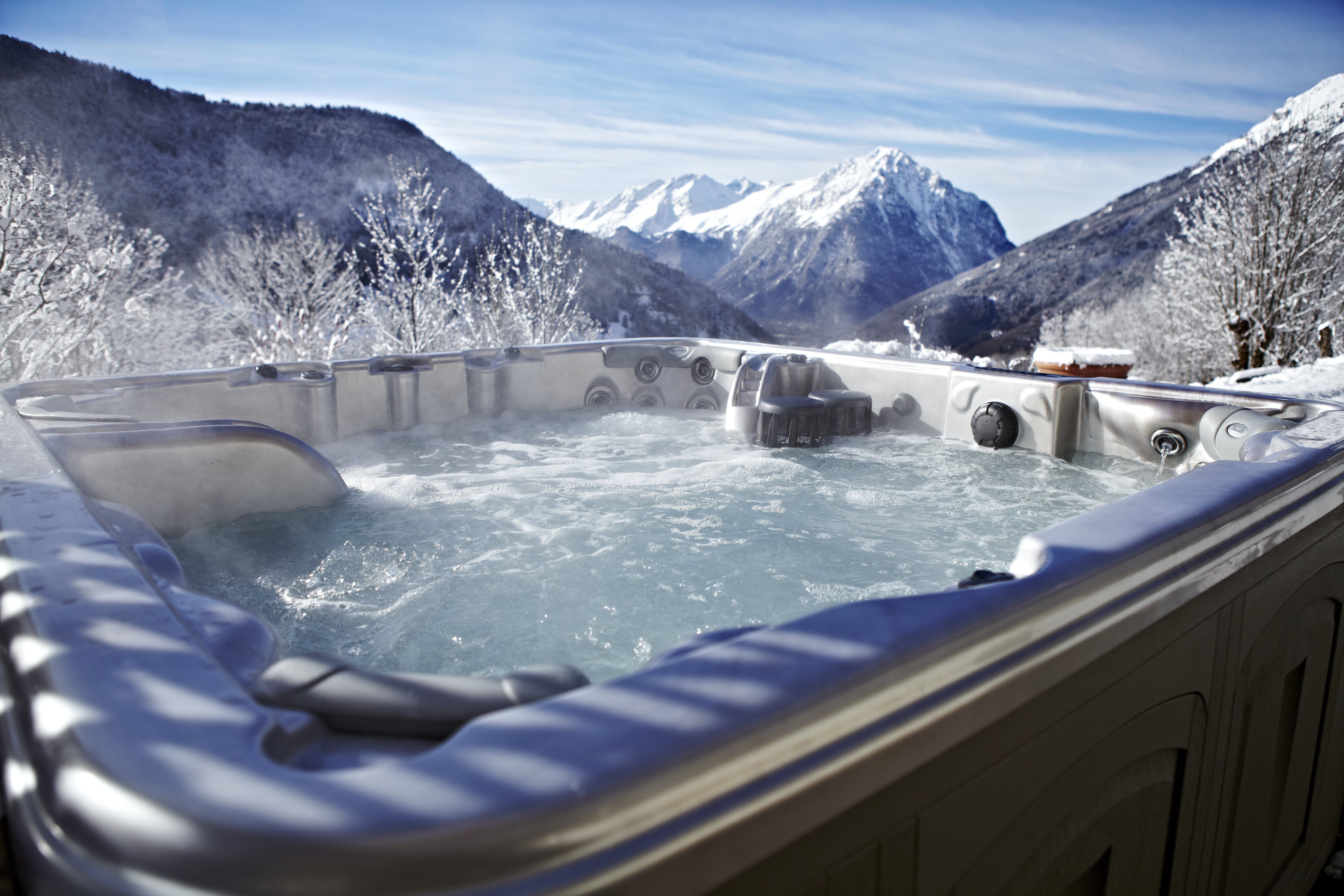 Hot Tub during the day