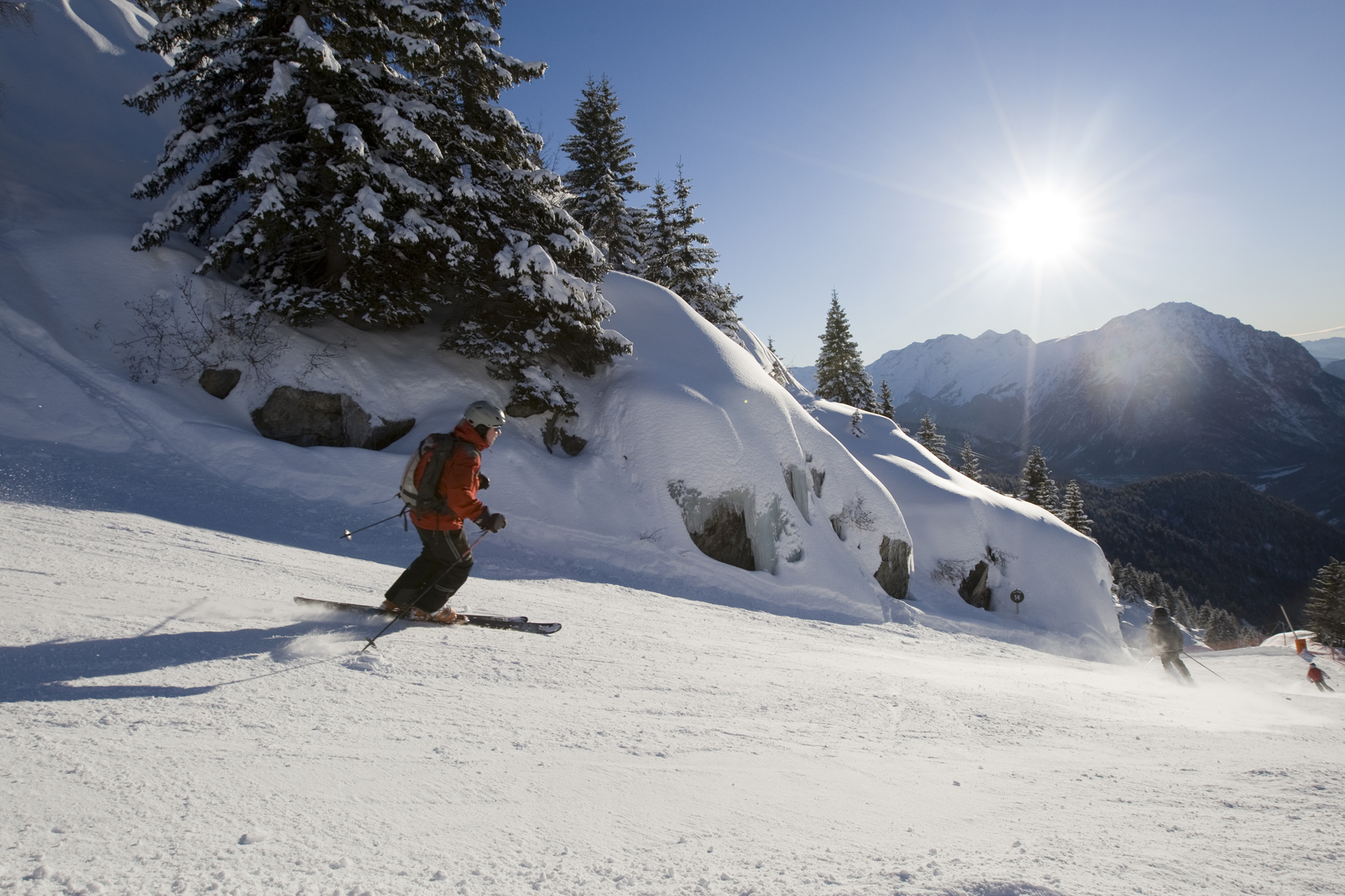 Skiing La Fare