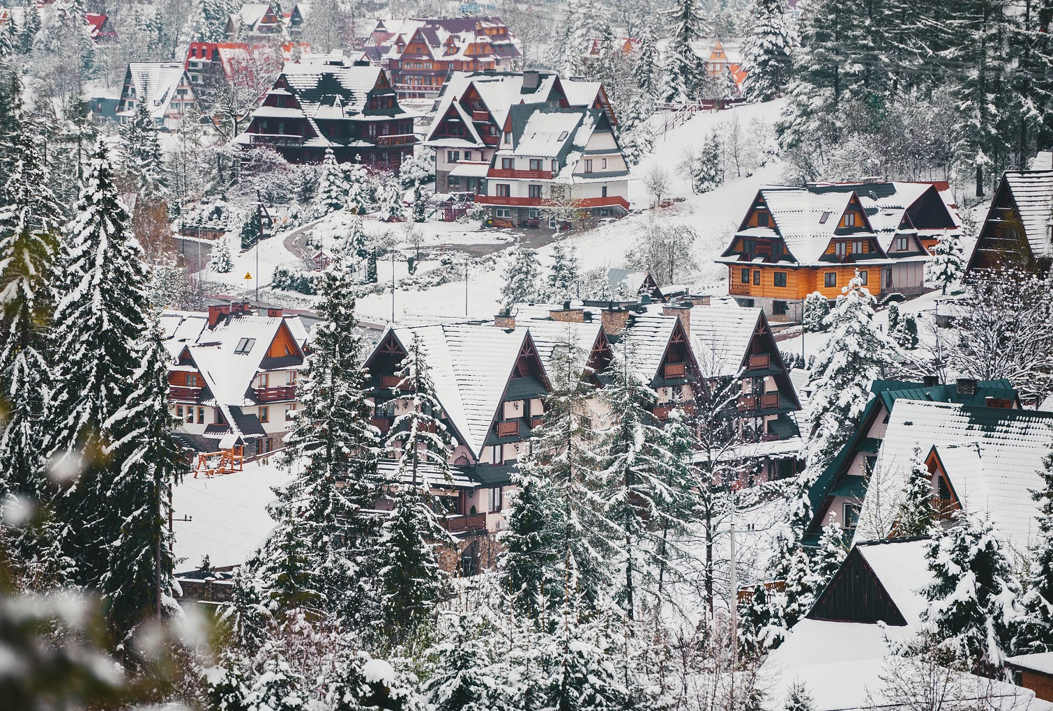 Copy of Zakopane traditionally built timber houses-min